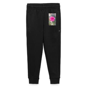 Magie rose rose des fleurs - Pantalon de survêtement enfant/adolescent premium - noir - Devant - AI Model Kid Male (0cm)