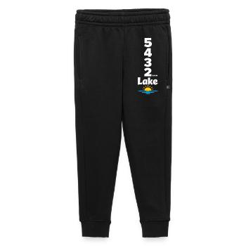 Lake Weekend Countdown To Sea Days - Kids’/Teens' Premium Sweatpants - black - Front - AI Model Kid Male (0cm)