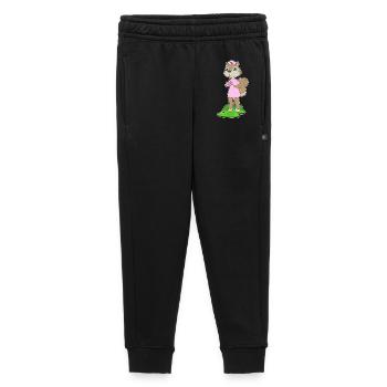 Squirrel Birthday Nurse - Kids’/Teens' Premium Sweatpants - black - Front - AI Model Kid Male (0cm)