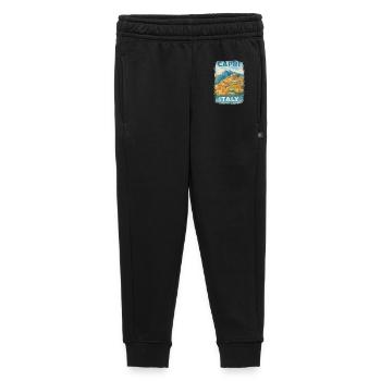 Capri Italie – Aquarelle Avis de voyage Méditerranée - Pantalon de survêtement enfant/adolescent premium - noir - Devant - AI Model Kid Male (0cm)