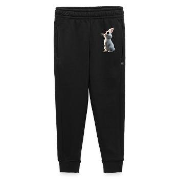 Lapin de montagne Lièvre arctique Labiin albinos Lapin blanc - Pantalon de survêtement enfant/adolescent premium - noir - Devant - AI Model Kid Male (0cm)