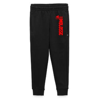 Roter Stab in vertikaler Silhouette - Kinder/Teenager Premium Sweathose - Schwarz - Vorne - AI Model Kid Male (0cm)
