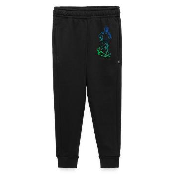 Easy Running Timeless Design - Kids’/Teens' Premium Sweatpants - black - Front - AI Model Kid Male (0cm)