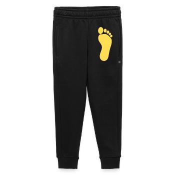 gelber Fuß Füße Fußpflege Pediküre Podologie - Kinder/Teenager Premium Sweathose - Schwarz - Vorne - AI Model Kid Male (0cm)