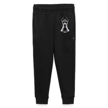 Dogue Allemand Hatz Mâle Saupacker Dogue Allemand - Pantalon de survêtement enfant/adolescent premium - noir - Devant - AI Model Kid Male (0cm)