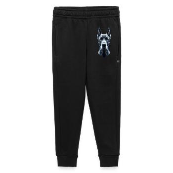 Dogue Allemand Hatz Mâle Saupacker Dogue Allemand - Pantalon de survêtement enfant/adolescent premium - noir - Devant - AI Model Kid Male (0cm)