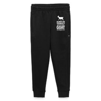 Ziege Sprüche Ziegen Lustiges Ziege Geschenk - Kinder/Teenager Premium Sweathose - Schwarz - Vorne - AI Model Kid Male (0cm)