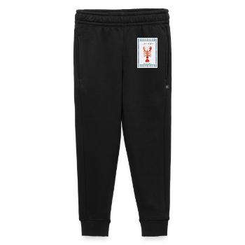 Le Homard Club Bistro Poster Lobster France - Kids’/Teens' Premium Sweatpants - black - Front - AI Model Kid Male (0cm)