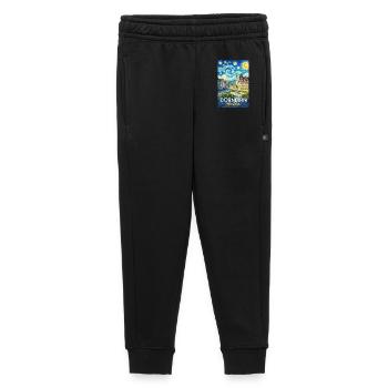 Dornbirn, Autriche - Pantalon de survêtement enfant/adolescent premium - noir - Devant - AI Model Kid Male (0cm)