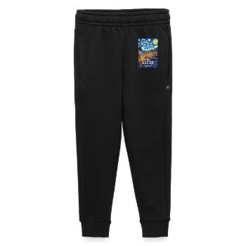 Leeds, Angleterre - Pantalon de survêtement enfant/adolescent premium - noir - Devant - AI Model Kid Male (0cm)
