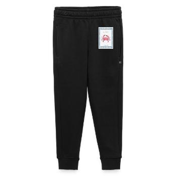 Le Crabe Club French Crab Poster - Kids’/Teens' Premium Sweatpants - black - Front - AI Model Kid Male (0cm)