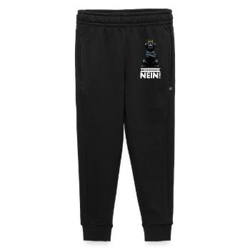 Before you ask: No Labrador Labrador owner - Kids’/Teens' Premium Sweatpants - black - Front - AI Model Kid Male (0cm)