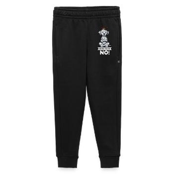 Before You Ask Dalmatians Dalmatian Lovers - Kids’/Teens' Premium Sweatpants - black - Front - AI Model Kid Male (0cm)