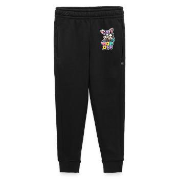 Un saut de lapins de Pâques cool - Pantalon de survêtement enfant/adolescent premium - noir - Devant - AI Model Kid Male (0cm)