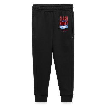 Silberne Spritzer - Kinder/Teenager Premium Sweathose - Schwarz - Vorne - AI Model Kid Male (0cm)