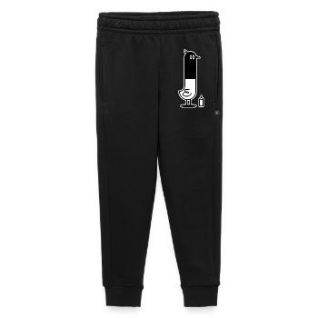 Bird Thug - Kids’/Teens' Premium Sweatpants - black - Front - AI Model Kid Male (0cm)