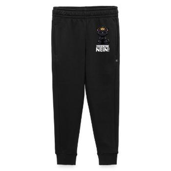 Bevor Du Fragst Nein Katze Katzen Katzenliebhaber  - Kinder/Teenager Premium Sweathose - Schwarz - Vorne - AI Model Kid Male (0cm)