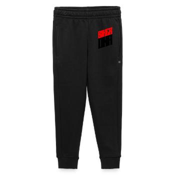 BIKER DNA - Kids’/Teens' Premium Sweatpants - black - Front - AI Model Kid Male (0cm)