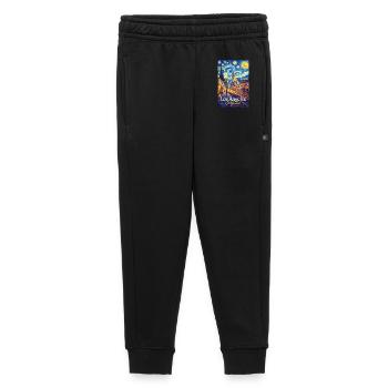 Los Angeles, Californie - Pantalon de survêtement enfant/adolescent premium - noir - Devant - AI Model Kid Male (0cm)