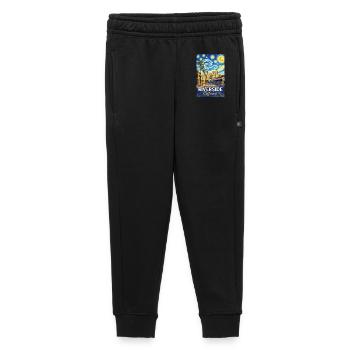 Riverside, Californie - Pantalon de survêtement enfant/adolescent premium - noir - Devant - AI Model Kid Male (0cm)