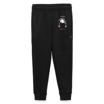 My Drums Is Calling And I Must Go Music Art - Kids’/Teens' Premium Sweatpants - black - Front - AI Model Kid Male (0cm)
