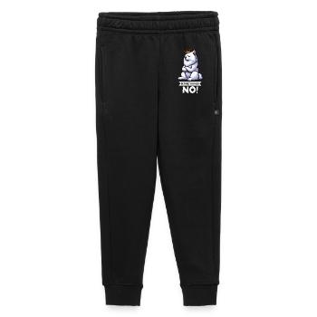 Avant que vous ne demandiez au propriétaire des samoyèdes - Pantalon de survêtement enfant/adolescent premium - noir - Devant - AI Model Kid Male (0cm)