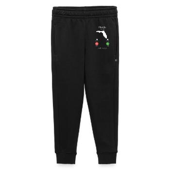 Florida Calling and I Must Go Phone Interface Art - Kids’/Teens' Premium Sweatpants - black - Front - AI Model Kid Male (0cm)