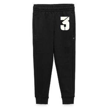 3 - Kids’/Teens' Premium Sweatpants - black - Front - AI Model Kid Male (0cm)