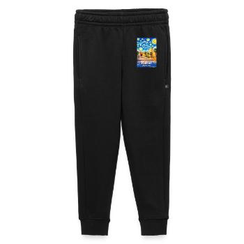 Rabat Maroc Nuit étoilée - Pantalon de survêtement enfant/adolescent premium - noir - Devant - AI Model Kid Male (0cm)