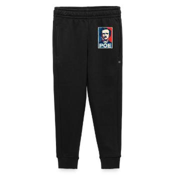 Affiche de portrait littéraire gothique - Pantalon de survêtement enfant/adolescent premium - noir - Devant - AI Model Kid Male (0cm)