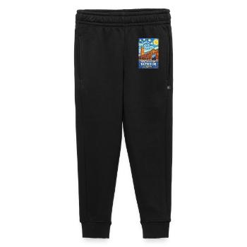 Tourbillon de nuages et briques de Tameside Angleterre - Pantalon de survêtement enfant/adolescent premium - noir - Devant - AI Model Kid Male (0cm)