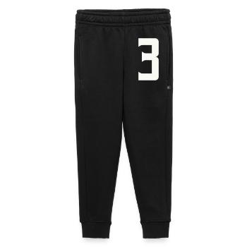 3 - Kids’/Teens' Premium Sweatpants - black - Front - AI Model Kid Male (0cm)