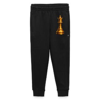 The Golden Lady: Absolute Power Chess - Kids’/Teens' Premium Sweatpants - black - Front - AI Model Kid Male (0cm)
