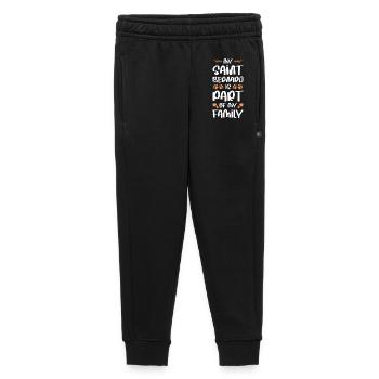 Mon préféré de la famille St. Bernard - Pantalon de survêtement enfant/adolescent premium - noir - Devant - AI Model Kid Male (0cm)