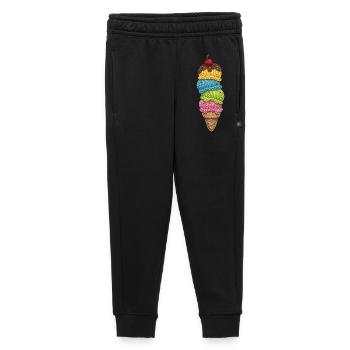 Eis - Kinder/Teenager Premium Sweathose - Schwarz - Vorne - AI Model Kid Male (0cm)