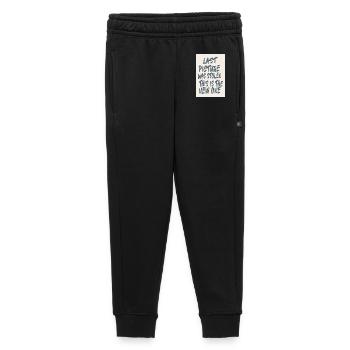 Last Picture Was Stolen Grunge Handmade Style - Kids’/Teens' Premium Sweatpants - black - Front - AI Model Kid Male (0cm)