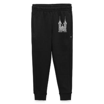 Prague czech republic Capital Tour Tourists - Kids’/Teens' Premium Sweatpants - black - Front - AI Model Kid Male (0cm)