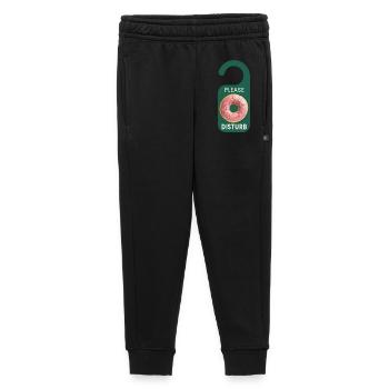 Please Donut Disturb Funny Donut Shirt - Kids’/Teens' Premium Sweatpants - black - Front - AI Model Kid Male (0cm)