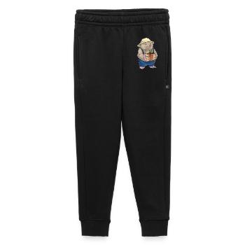Jardin de plantes du jardinier taupe - Pantalon de survêtement enfant/adolescent premium - noir - Devant - AI Model Kid Male (0cm)