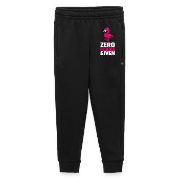 Zero Flocks Given - Kinder/Teenager Premium Sweathose - Schwarz - Vorne - AI Model Kid Male (0cm)