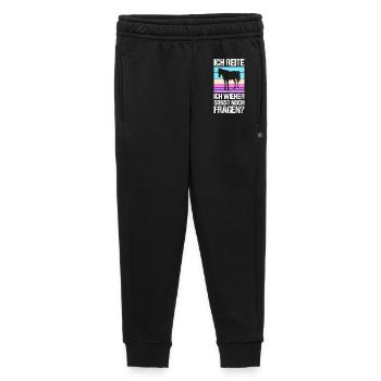 Reiten Pferdeliebhaber Reiterhof Pferde - Kinder/Teenager Premium Sweathose - Schwarz - Vorne - AI Model Kid Male (0cm)