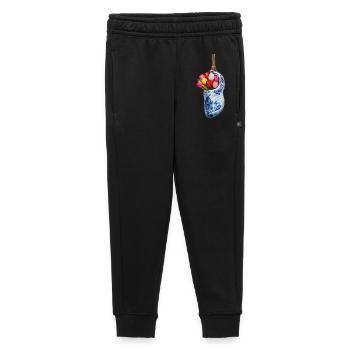 Tulipes dans un sabot bleu de Delft - Pantalon de survêtement enfant/adolescent premium - noir - Devant - AI Model Kid Male (0cm)