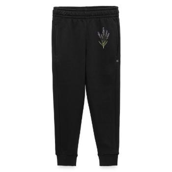 Lavendel-Botanische Gravur - Kinder/Teenager Premium Sweathose - Schwarz - Vorne - AI Model Kid Male (0cm)