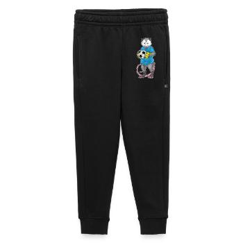 Joueurs de football des Possums Sports de football - Pantalon de survêtement enfant/adolescent premium - noir - Devant - AI Model Kid Male (0cm)