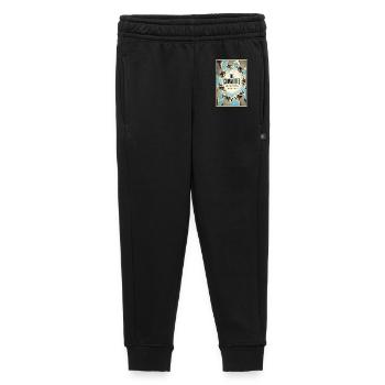 L’affiche des Lémuriens du Comité - Pantalon de survêtement enfant/adolescent premium - noir - Devant - AI Model Kid Male (0cm)