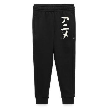 Anime (Auf Japanisch) Katakana Schriftzeichen - Kinder/Teenager Premium Sweathose - Schwarz - Vorne - AI Model Kid Male (0cm)