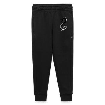 Orochi Yokai – Sky Ink Serpent - Kids’/Teens' Premium Sweatpants - black - Front - AI Model Kid Male (0cm)