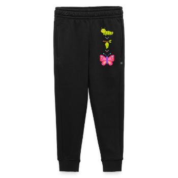Raupe zu Schmetterling Verwandlung - Kinder/Teenager Premium Sweathose - Schwarz - Vorne - AI Model Kid Male (0cm)