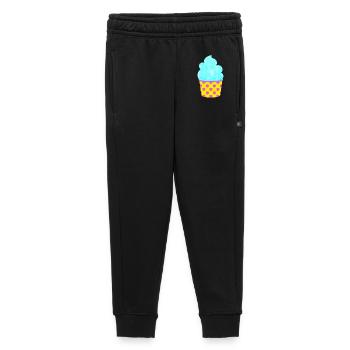 Eis Softeis Eiscreme Punkte Dots Sommer Pastell - Kinder/Teenager Premium Sweathose - Schwarz - Vorne - AI Model Kid Male (0cm)