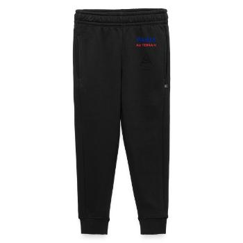 Paris au Terrain: Urbain et Sportif - Pantalon de survêtement enfant/adolescent premium - noir - Devant - AI Model Kid Male (0cm)